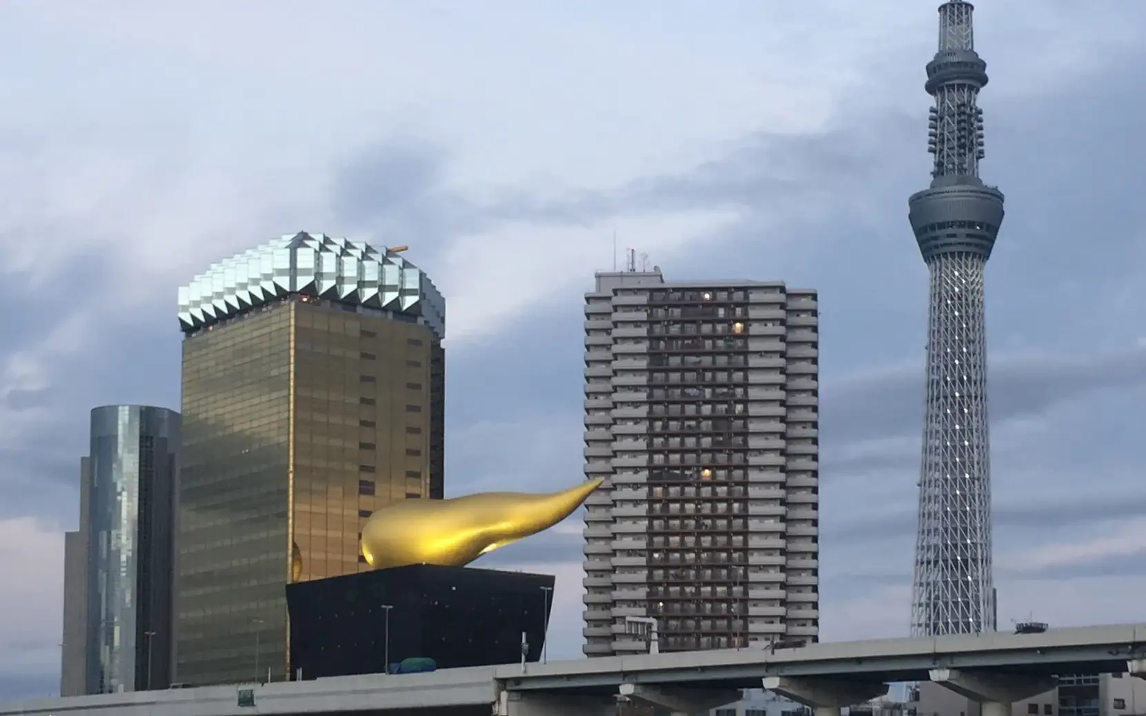 Asahi Building (and the “golden flame”)