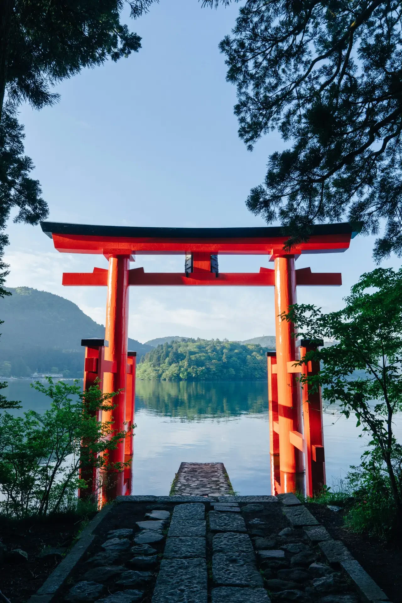 Hakone Shrine Peace Torii