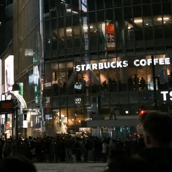 Starbucks Cafe in Shibuya
