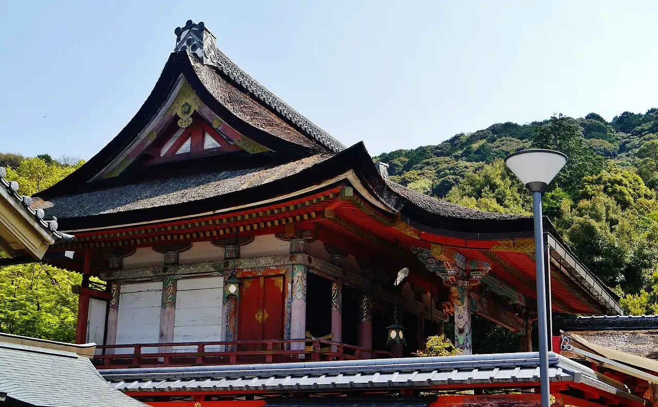 Jishu Shrine in Kiyomizu-dera Jishu Shrine in Kiyomizu-dera