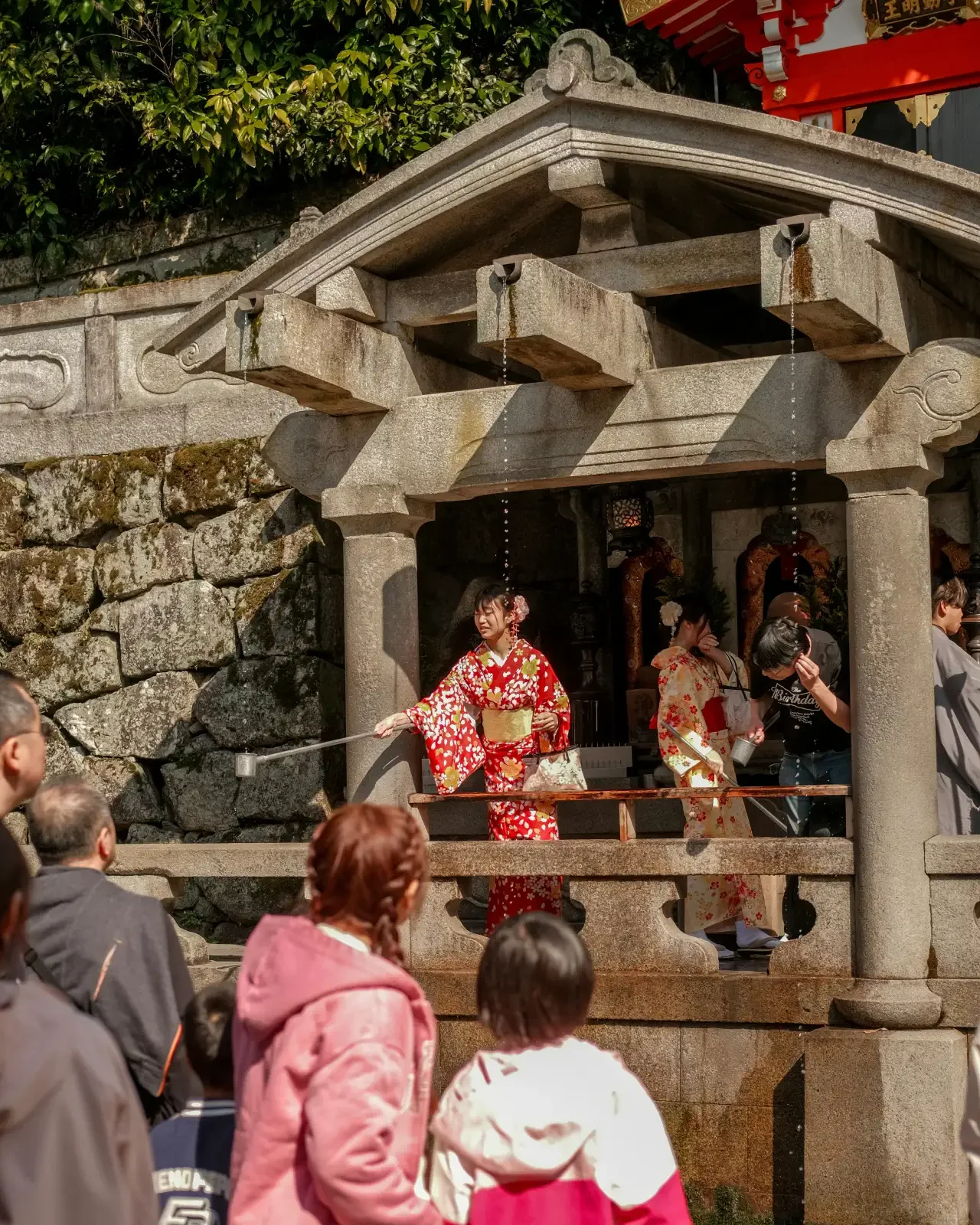 Otawa no taki, Kiyomizu-dera in Kyoto
