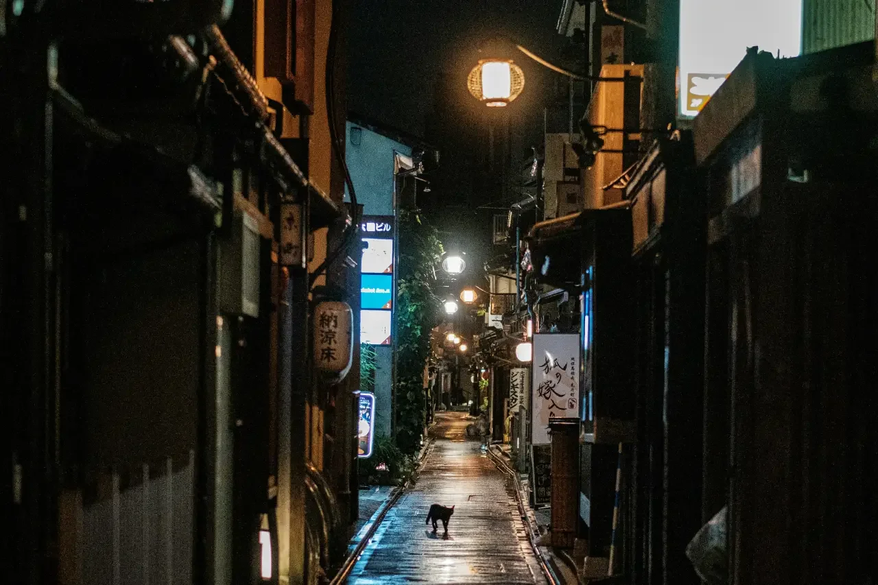 Pontocho Alley Gion in Kyoto Pontocho Alley Gion in Kyoto