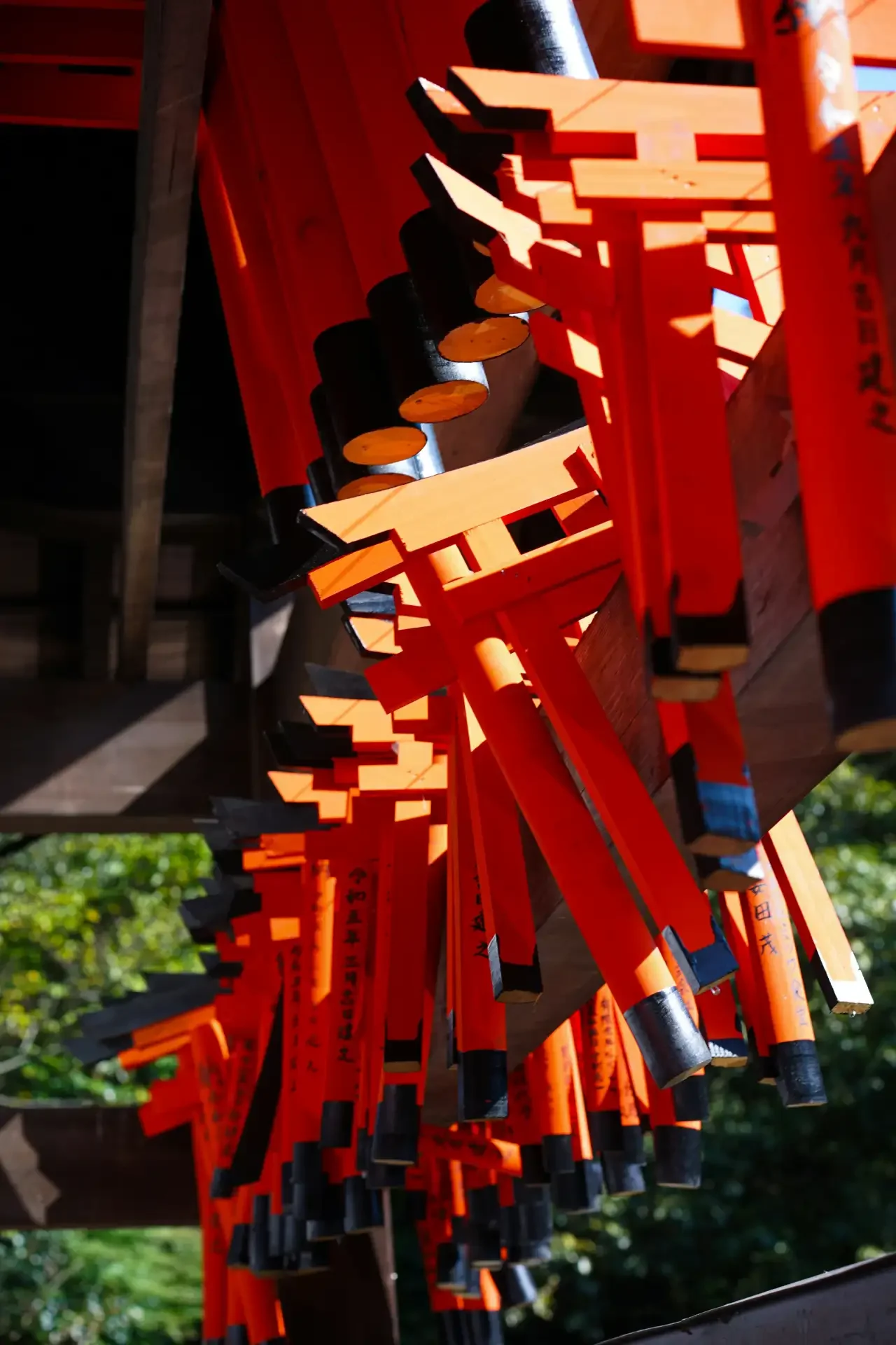 Small Toriis in Fushimi Inari Taisha, Kyoto